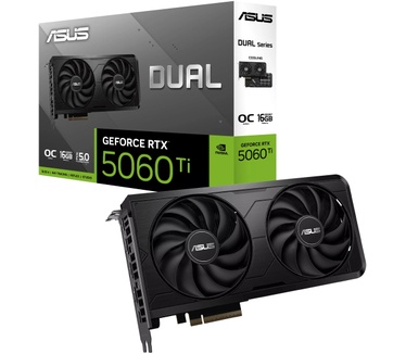 ASUS Dual GeForce RTX 5060 Ti EVO OC Edition 16GB GDDR7