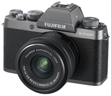 Fujifilm X-T100 + 15-45mm f/3.5-5.6 Zwart
