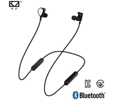 KZ Acoustics KZ BTE – Draadloze Apt-X Oordopjes – Zwart (Zwart)