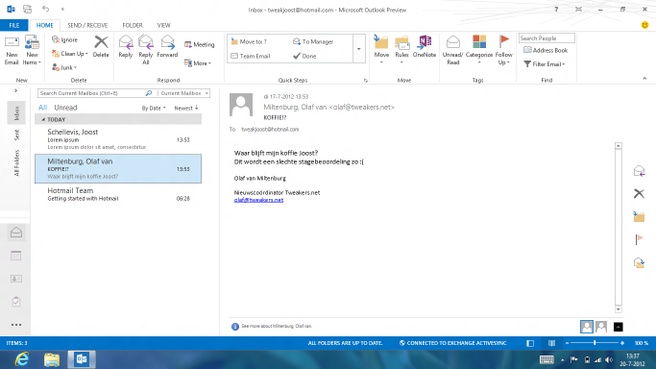 Microsoft Outlook 2013