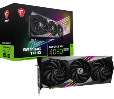 MSI GeForce RTX 4080 SUPER 16G GAMING TRIO