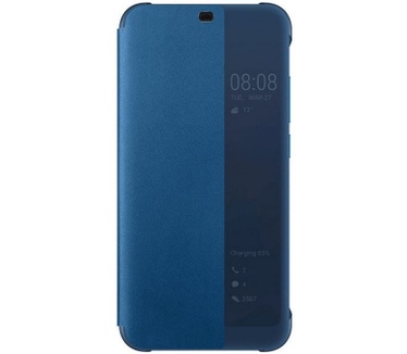 Huawei Origineel S-View Book Cover voor Honor 10 - Blauw  Blauw