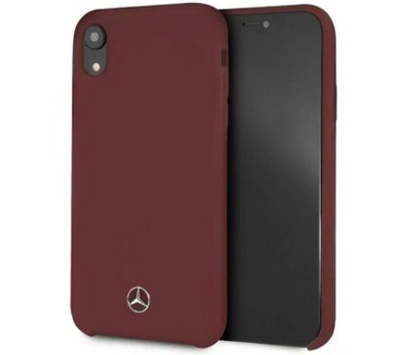 Mercedes-Benz Silicone Case - Apple iPhone XR (6.1") - Rood Rood