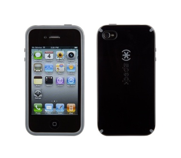 Speck CandyShell (Zwart/Grijs) (Apple iPhone 4)