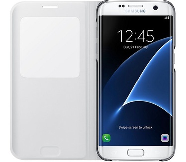 Samsung Galaxy S7 edge S-View Cover  Wit