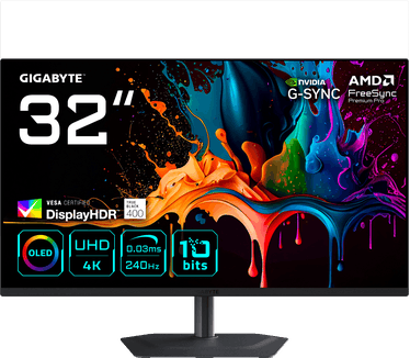Gigabyte MO32U2 Zwart