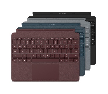 Microsoft Surface Go Signature Type Cover (Qwertz Zwitsers Blauw)