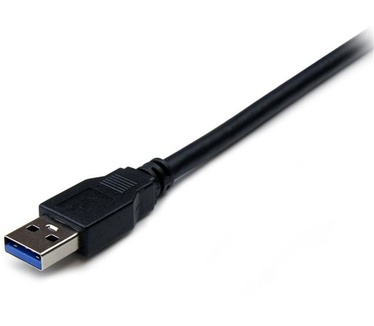 Startech.com 2 m zwarte SuperSpeed USB 3.0 verlengkabel A naar A M/F