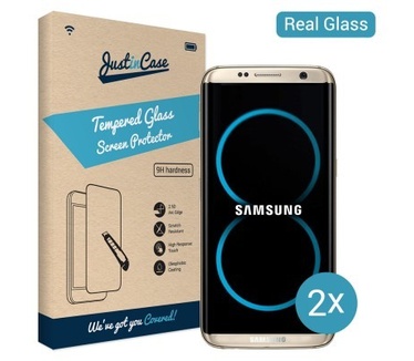 Just in Case Tempered Glass Samsung Galaxy S8 - 2 pack