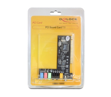 Delock PCI Sound Card 7.1