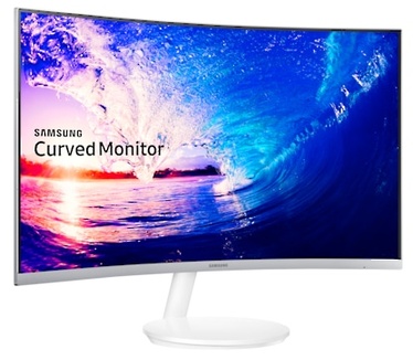 Samsung C27F581FDU Wit, Zwart