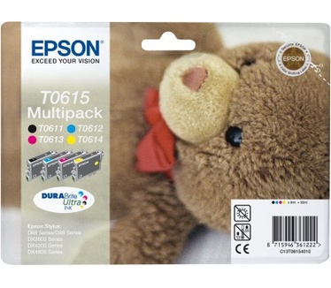 Epson Multipack 4-kleur T0615 DURABrite Ultra Ink