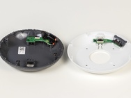 Productfoto's en teardown Google Home Mini en Nest Mini