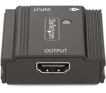 Startech.com 10m 8K 60Hz HDMI Signaal Booster, Actieve HDMI 2.1 Inline Repeater en Video Signaal Versterker tot 8K 60Hz/4K 144Hz, Compacte HDMI Kabel Verlenger, HDMI Extender/Amplifier