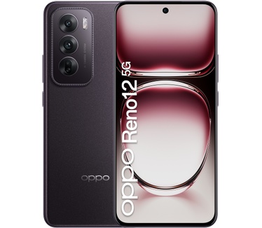OPPO Reno12, 12GB ram, 256GB opslag Zwart