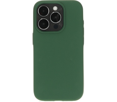 Mobiparts Silicone Cover Apple iPhone 15 Pro Forest Green