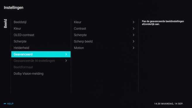 Philips TV Interface 1