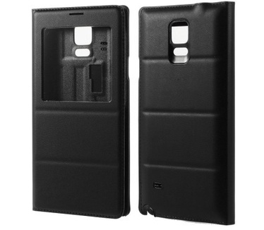 qMust Samsung Galaxy Note 4 Window Cover - Black