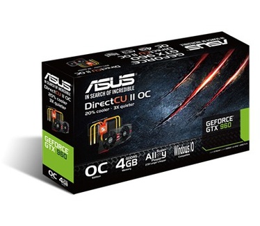 Asus GTX960-DC2OC-4GD5-BLACK