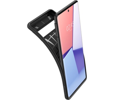 Spigen Liquid Air Case (Pixel 7) Zwart