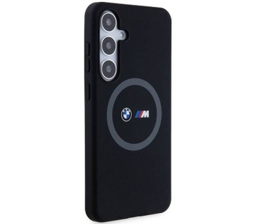 BMW M Silicone Back Case - Samsung Galaxy S24 (S921) - Zwart Zwart