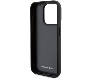 Mercedes-Benz Carbon Back Case Apple iPhone 15 Pro (6.1") - Zwart Zwart