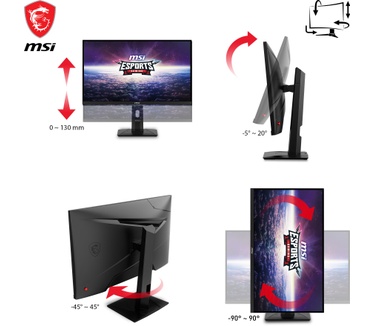 MSI G274QPX Zwart