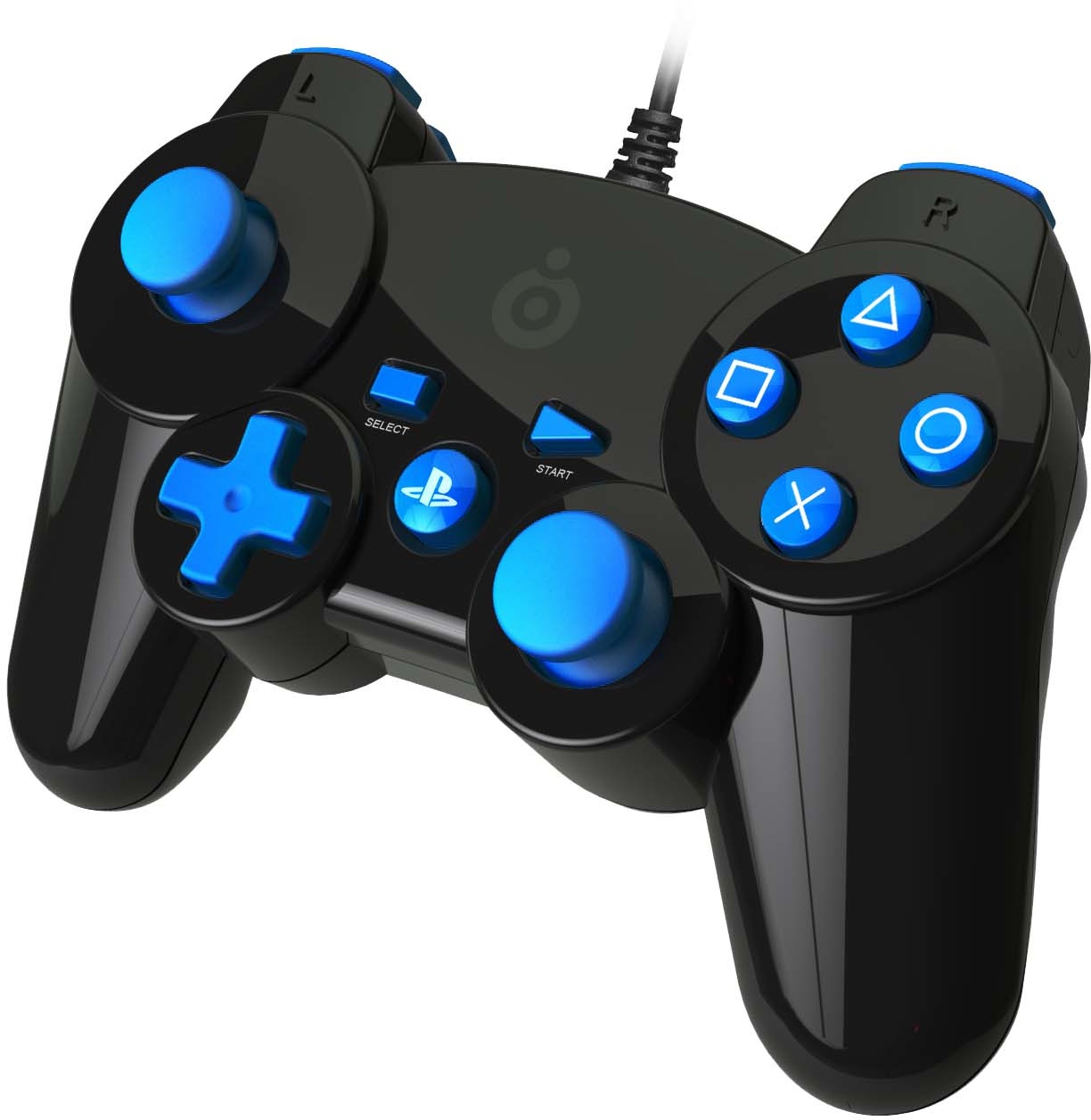Bigben Interactive Official licensed mini PS3 controller Blauw