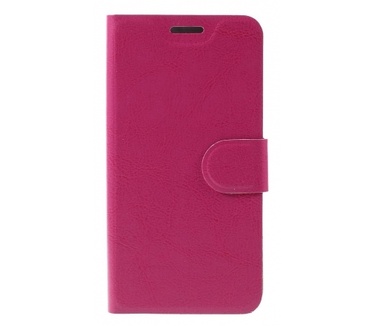 Kees Lederlook Portemonnee Hoesje Microsoft Lumia 650 - Roze