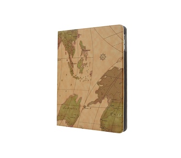 i12Cover Retro Case Apple iPad Air Worldmap Design