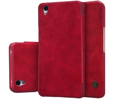 Nillkin Qin Slim PU Leather Book Case voor OnePlus X - Rood