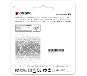 Kingston microSDHC Class 10 UHS-I Card 32GB