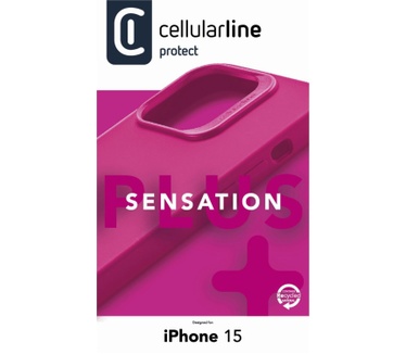 Cellular Line Sensation+ (iPhone 15) Roze
