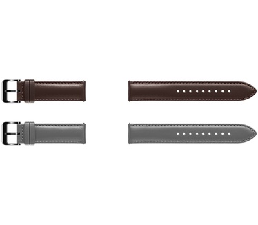 Samsung Gear S2 Classic Leather Strap Armband Grijs