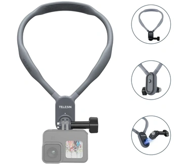 Telesin Neck Mount / nekbevestiging magnetisch voor GoPro