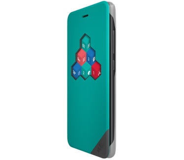Wiko Lenny 3 WiCUBE Smart Folio Cover - Turquoise