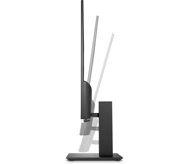 HP 27fh Aluminium, Zwart