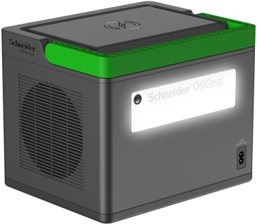 APC SE OffGrid Portable Power Station 730 - Li-Ion accu, LCD, 2x stopcontact, 3x USB-A, 2x USB-C, 3x 12V, draadloze lader