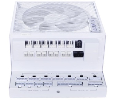 Lian Li Edge Gold 1000W Wit, met USB-hub