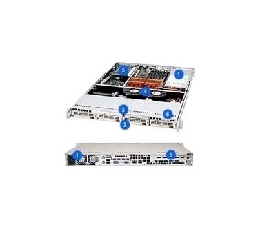 Supermicro SC813S-500C