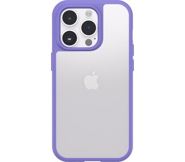Otterbox OtterBox React-hoesje voor iPhone 14 Pro Max, schokbestendig, valbestendig, ultradun, beschermende, getest volgens militaire standaard, Antimicrobieel, Purplexing