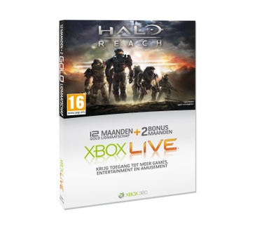 Microsoft Xbox 360 Live Gold Abonnement - 12 + 2 Maanden