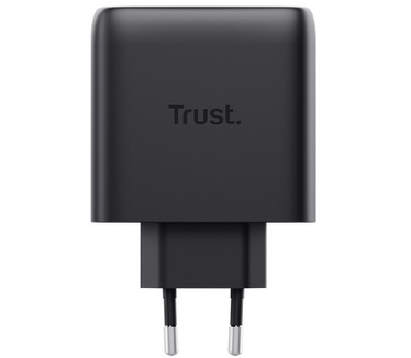 Trust Maxo GaN-oplader van 65 W met 2 USB-C-poorten
