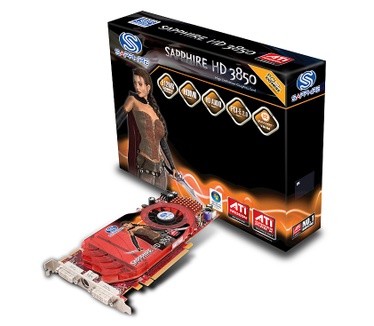 Sapphire HD3850 512MB box + kaart