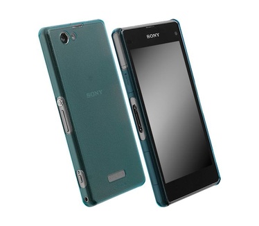 Krusell FrostCover Sony Xperia Z1 Compact (transparant blue)