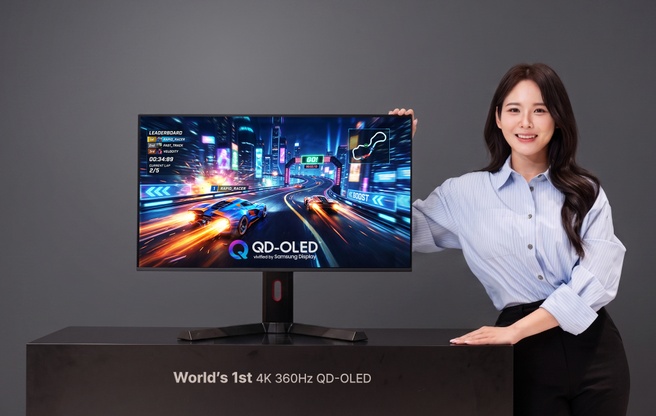 Samsung Display 4k QD-oledpaneel met rgb-subpixels