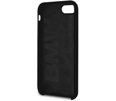 BMW Silicone Case voor Apple iPhone 7/8/SE (2020) - Zwart  Zwart