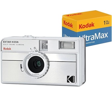 Kodak EKTAR H35N + Ultramax 24 film Zilver