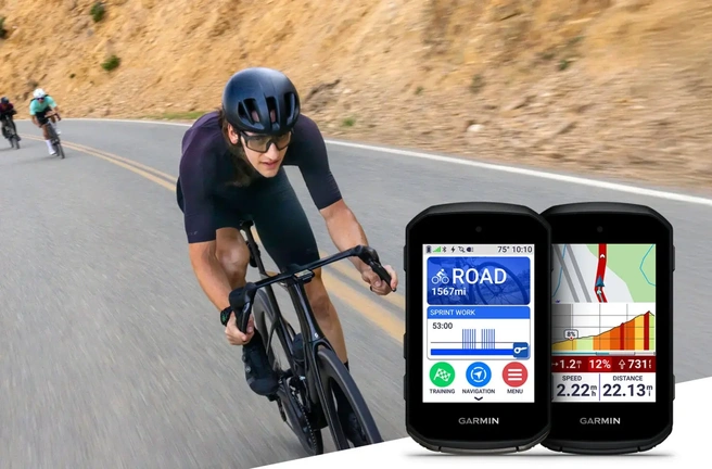 Garmin Edge 850 en Edge 550