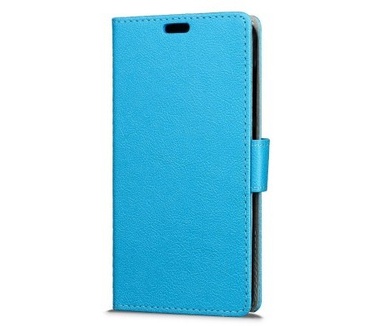 qMust Wiko Fever Special Edition Wallet Case - TPU frame - Blue